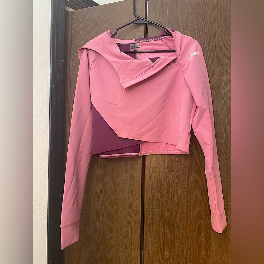 Gymshark cropped Jacket w/ Hood